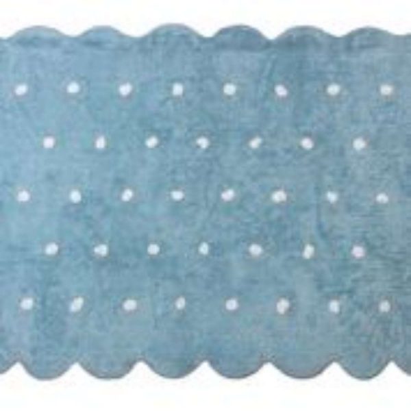 Alfombra Lavable Cookie Azul
