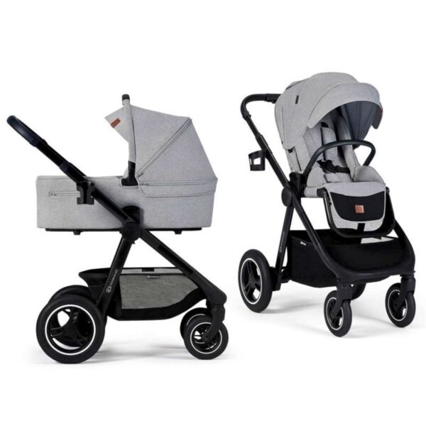 Cochecito 2 en 1 Capazo + Silla de Paseo Every Gris