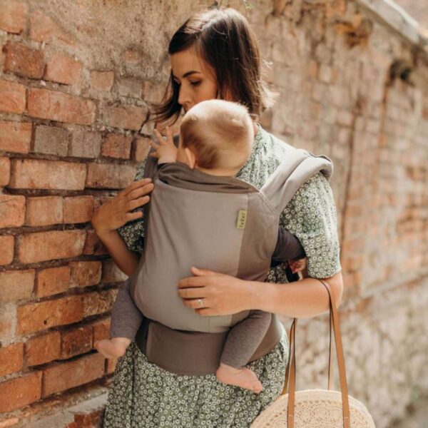 Boba Carrier 4Gs - Mochila Portabebés Gris - Imagen 6