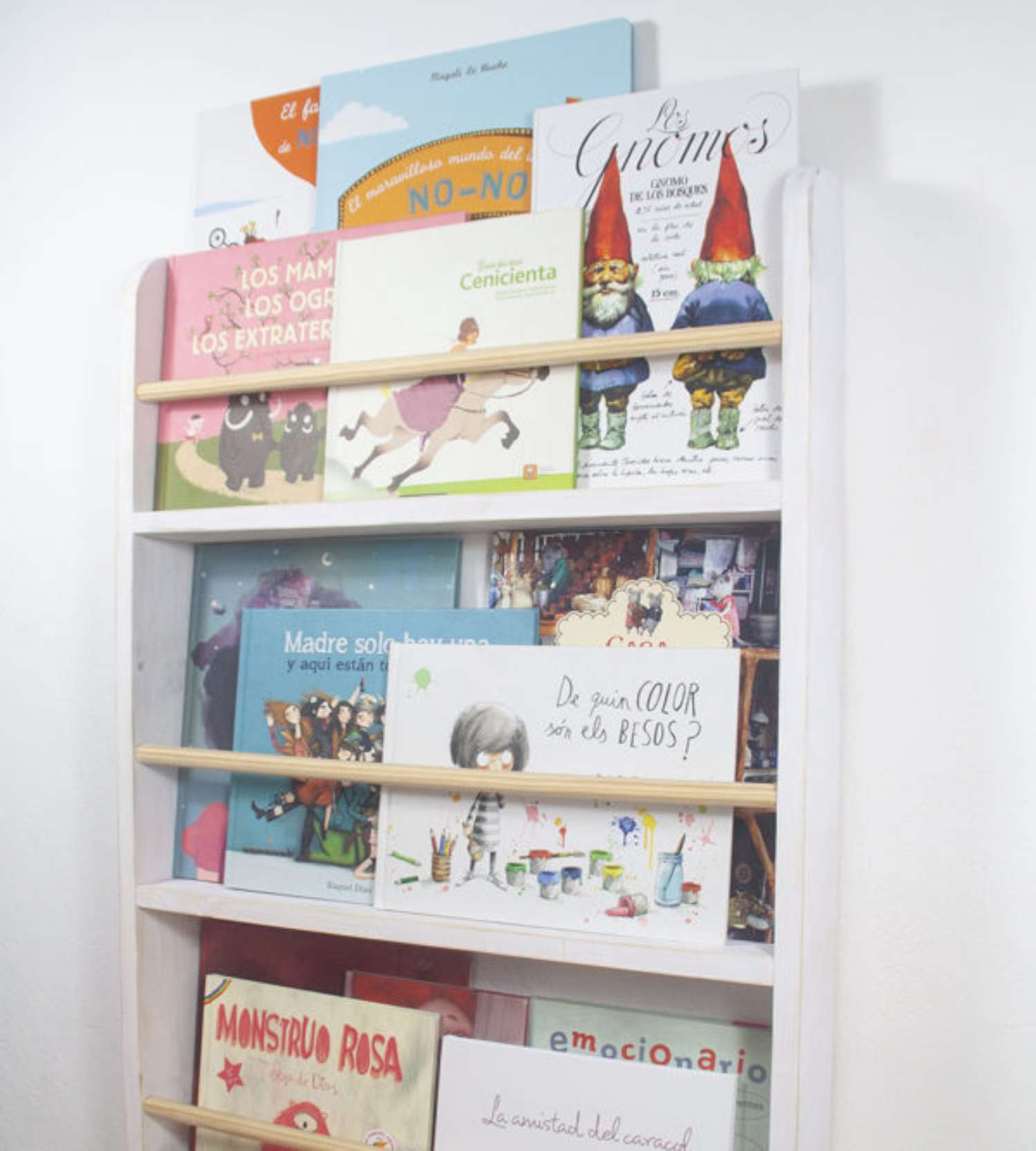 Libreria Montessori Pared Blanca - Nanoen