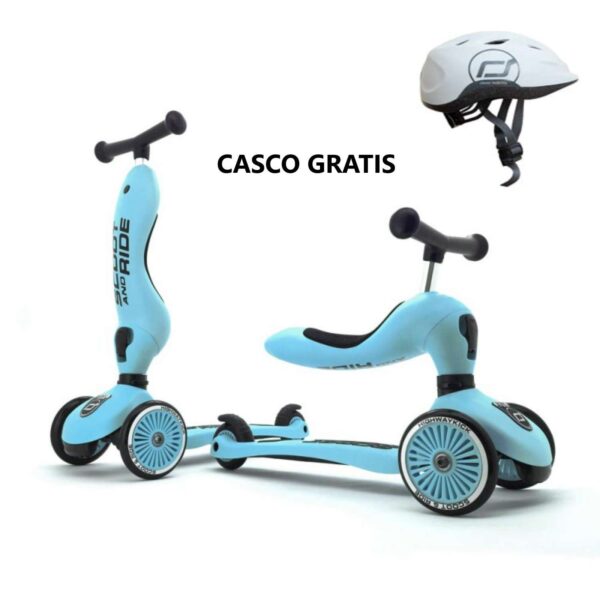 Patinete y Correpasillos One Blueberry