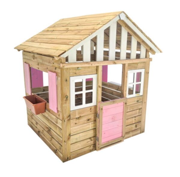 Casita de Juego de Madera Pop Rosa - Imagen 2