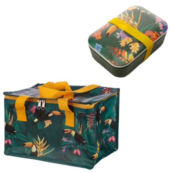 Bolsa Termica + Tupper Bambu Tucan