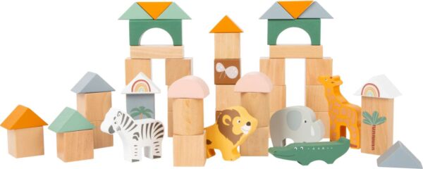 Bloques de Construccion de Madera Selva (50 piezas) - Imagen 3