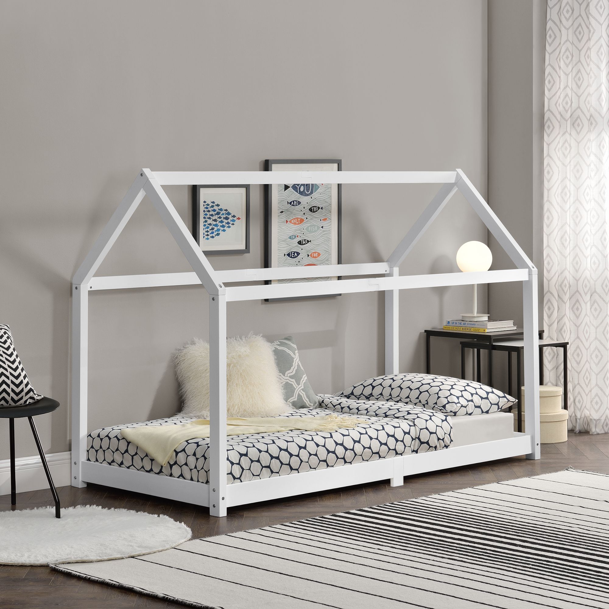 Cama infantil en forma de cabaña - ®