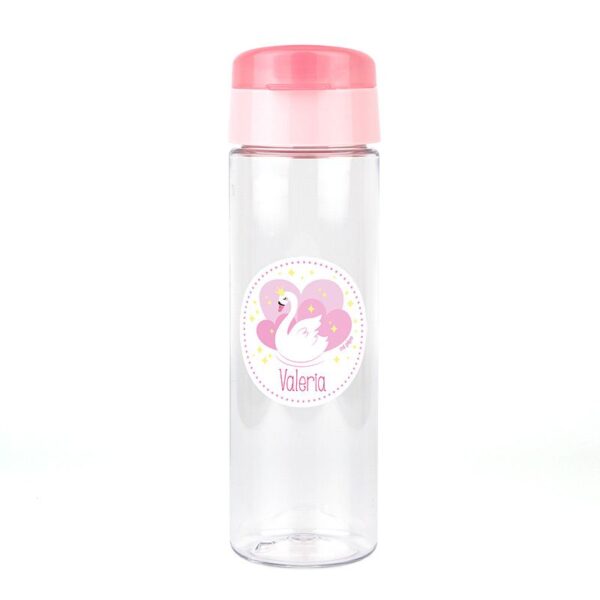 Pack Botella y Tupper + Nombre Cisne Rosa - Imagen 2